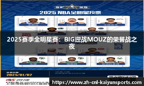 2025赛季全明星赛：BIG迎战MOUZ的荣誉战之夜